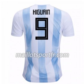 Maillot de Foot Argentine Higuain 9 Domicile Coupe du monde 2018